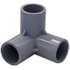 Amazon.co.jp: （10個）ティーPVC管継手 3/4/5/6方向エルボー PVC管継手家具コネクター 三方 パイプ エンビパイプ ...