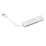 Adaptateur USB vers ethernet : trois ports USB et un port lan rj-45 prenant les performances 10/100 -t, hub USB 2.0 avec lan USB