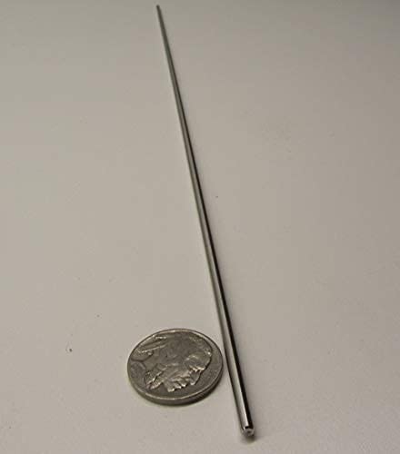 316 Stainless Steel Hardened Shaft 2mm Diameter x 400mm Long 1 pc