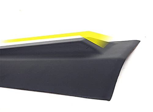 Generic Tzd Body Side Panel Molding Trim Protector Compatible With 2015-2020 Ford F150 ，Personality Abs Door Molding，50.4Inch X 7.9Inch Door Edge Guard For Truck（Black） #TOP6