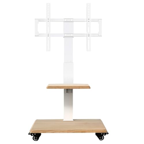 Soporte móvil para TV ajustable, ruedas, para 32-75 pulgadas miniatura 1