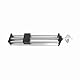 Linearschiene Aluminiumlegierung, 300-mm-Hub-Kugelumlaufspindel, Handbetätigung Gleitplatte Lineartisch, bewegliche_actuator CNC-Fräsmaschine, Stahlkugelrollen, hochpräzise Bewegung