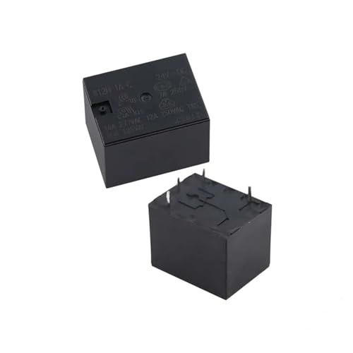 Relais 812H-1A-C 5V 12V 24V composant de puissance 16A à souder, lot de 5