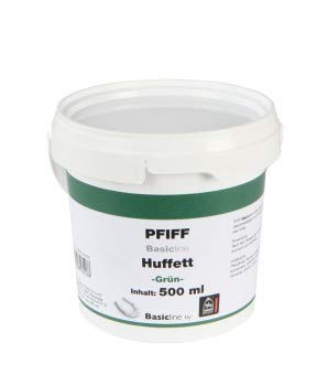 Pfiff Basicline Huffett, Pferde Hufpflege, Lorbeerextrakt, Wachse, grün, 10000 g