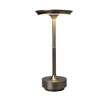 Vianys Ecolume Lampe De Table Portable Rechargeable - Design Élégant Métallique Or, Étanche Et Tactile Pour Intérieur Et Extérieur