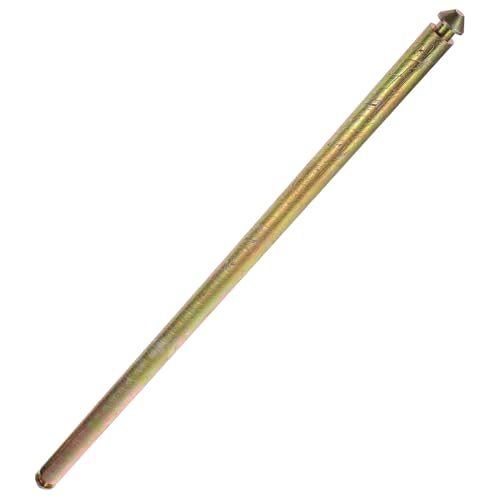Eje de rueda para cubo de basura de acero resistente accesorio de recambio para contenedores