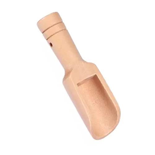 U-K Piccolo cucchiaio in legno per spezie, erbe, riso, sale, zucchero, sfere di caffè, tè, palline, sale da bagno, caramelle, farina, utensili da cucina, design pratico e durevole