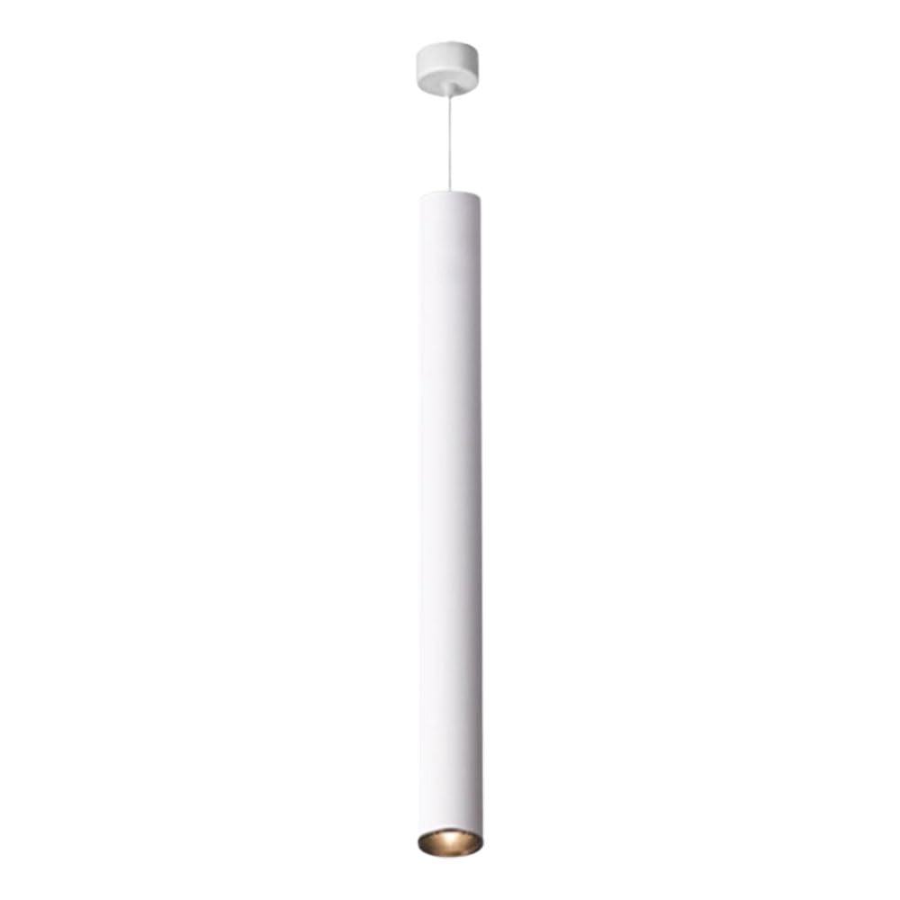 Lámpara colgante antideslumbrante con tubo largo LED y tratamiento superficial antioxidante