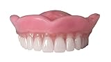 Heat and Fit™ NowDenture™ - Premium Immediate Upper Dentures - USA Made, Real Teeth, Custom Fit - No Impressions Needed for Fast Results at Home - Complete Kit with Sizing Trays - Medium