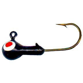 ARKIE Double Eye Painted Bronze Hook (Black, 1/4 oz) : Sports & Outdoors