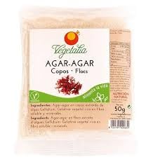 Alga Agar Agar en Copos Premium (Pack de 2 x 50g) – 100g Total de Gelificante Vegano Natural – Sustituto de la Gelatina Animal – Rico en Fibra y Minerales – Ideal para Mermeladas