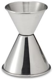 WHOLESALE DOZEN STAINLESS STEEL DOUBLE JIGGER 1 oz - 2 oz