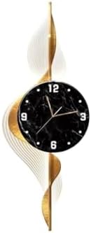 Clock Hanging Wall Living Room TV Background Led Luminous Light Painting image 3
