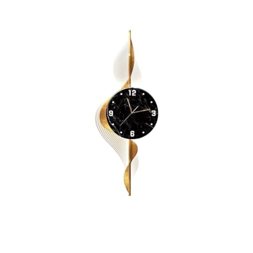 Horloge de salon suspendue lumineuse pour créer une ambiance cosy en soirée