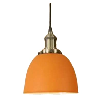 Dylight Retro Metal Dekoratif Turuncu Tekli Kafe Mutfak Aydınlatma Avize turuncu dy8046
