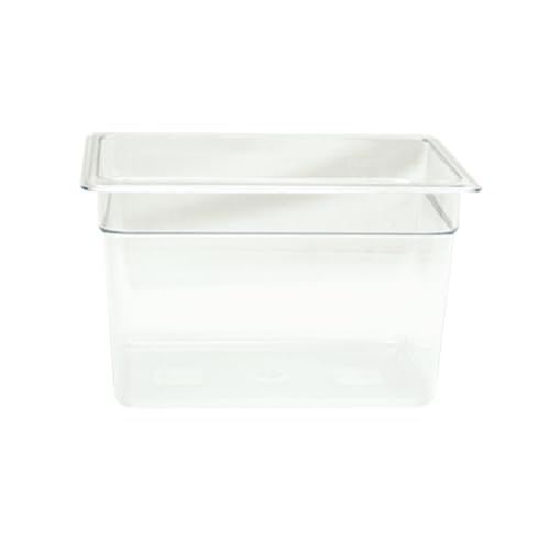 FSE PLPA8128 Food Pan, 1/2 Size, 8" deep, Shatter and Scratch Resistant, Dishwasher Safe, Polycarbonate, NSF