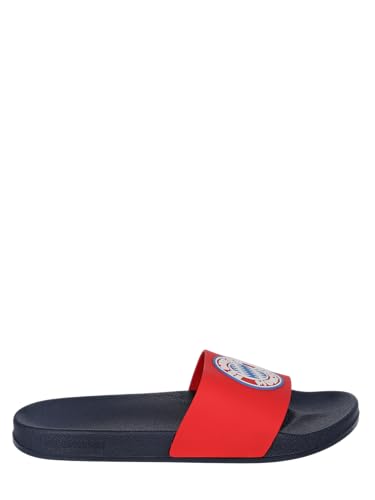 FC Bayern München | Logo Ciabatte da bagno | Uomo | Multicolore, multicolore, 40 EU