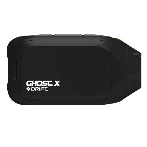 Drift Innovation X Action Camera - Ideal Bike or Helmet Cam, HD 1080p, Rotating Lens, Dash Cam Mode, Video Tagging, Wifi, Optional External Microphone, Sleek Form