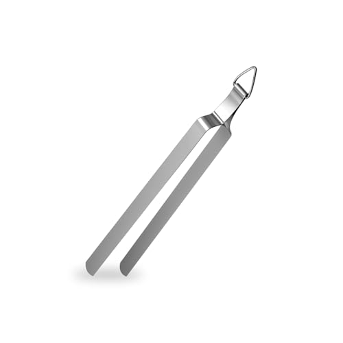 Image of Kitchen Expert Stainless Steel Tong | Set of 1 | Serving Food | Roti Chapati, BBQ Salad Tong | Stainless Steel Roti Chapati /Chimta /Chipya | Steel Utility Tong for Kitchen | Stainless Steel Tong