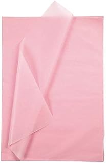 20 Sheets of Pastel Pink Tissue Paper-20"x30"(50cmx75cm)-Gift Wrapping Paper- Acid Free-Kids Art and Craft Wrapping Paper Sheets. Pastel Pink