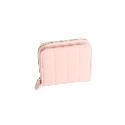 LM Quilted Zip Mini Wallet (PINK)3