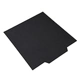 Premium, super platitude, chauffage rapide et uniforme, fonctionne à max. 70℃, et peut être réutilisé pour économiser des coûts. Autocollant 100%, accessoire pour votre imprimante 3D.