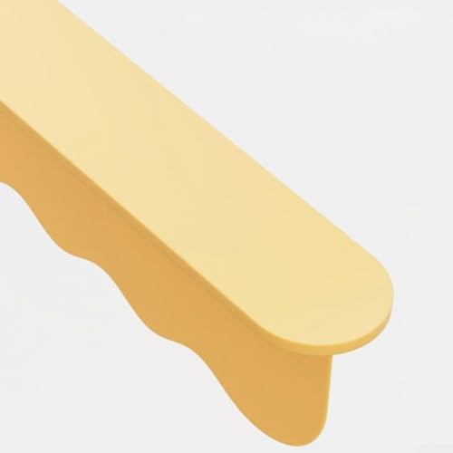 Protector de salpicaduras de silicona para fregadero de cocina, reutilizable, para lavar platos, tablero deflector para salpicaduras de agua, se adapta a encimeras sólidas, lavavajillas (amarillo)