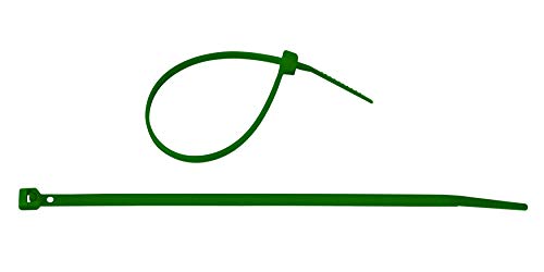 Sforplast Sfor | Abraçadeira De Nylon 2 5X100 Mm Verde | 20 Peças | Fita Para Organização De Fios E