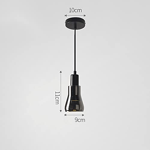 Lámpara de cristal para techos bajos con cable ajustable que soluciona problemas de espacio 6