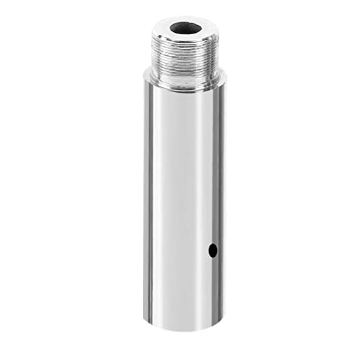 PRIOR FITNESS 125mm Extension Pole for 45mm Diameter Dance Poles Stainless Steel Titanium Extension Pole for Adjustable Dance Pole Height