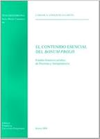 Contenido Esencial del Bonum Prolis: Estudio Historico-Juridico de Doctrina Y Jurisprudencia 8878391476 Book Cover