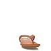 FitFlop Gracie Leather Flip-Flops Light Tan 6 M (B)