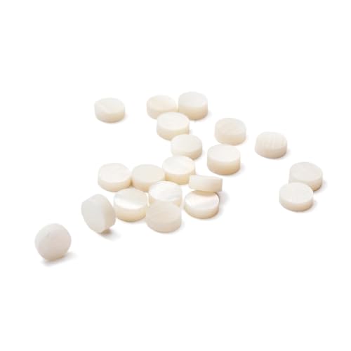 Yardwe 10piezas Incrustaciones Blancas De Nácar Para Diapasón De Guitarra y Accesorios Para Ukulele...