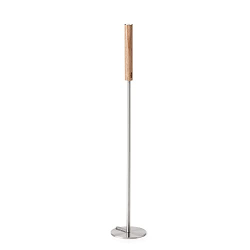 höfats - Schürhaken mit Flammenbläser auf Edelstahlfuß - Kaminbesteck für einfaches und sicheres Entfachen des Feuers - Zubehör für Feuerschalen, Grill, Kaminofen oder Holzofen - Edelstahl