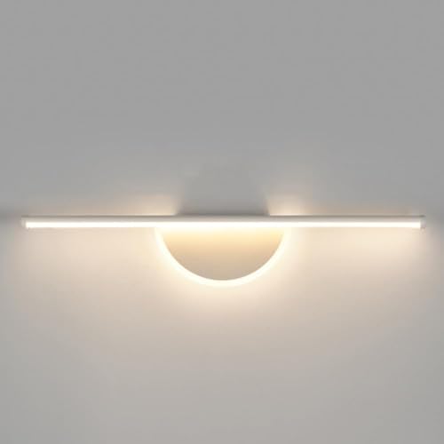 Lampe murale LED pour meuble de toilette et armoire de miroir minimaliste en métal