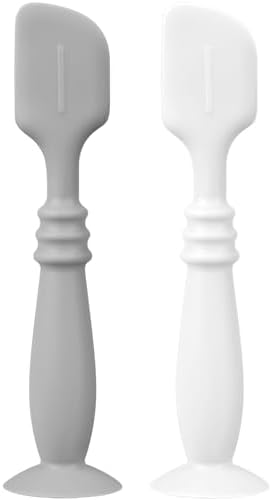 Haakaa Silicone Diaper Rash Cream Applicator Spatula - Mess-Free Brush With Travel Case, Pea Green