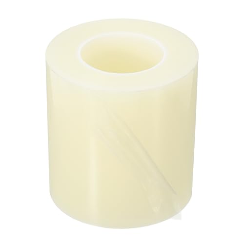 Image of PATIKIL Removable Protective Film Tape, 6 Inch x 656 ft PE Surface Protective Scratch Film Tape Roll for Furniture Electrical Appliances Plastic Hardware Low Stickiness Clear