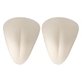 CHICTRY 2Pcs Mens Sponge Fake Vagina Panty Pad Hidden Simulation Labia Minora Insert Pad for Drag Queen Cosplay Crossdresser Nude One Size