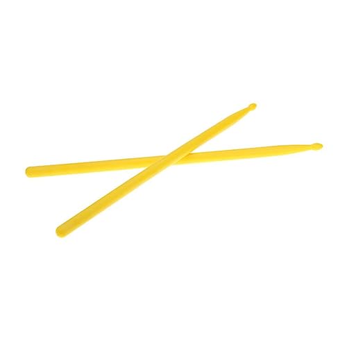 Juego de baquetas ligeras de nylon color amarillo miniatura 4