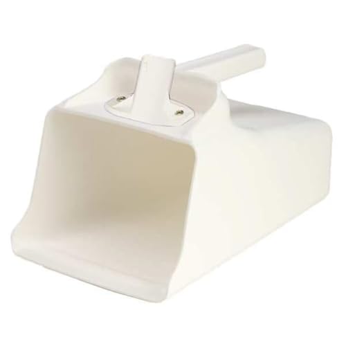 Remco - A Vikan Company 65525 White Polypropylene Injection Molded Color-Coded Bowl Mega Dipper, 128 oz., 1 Piece image 2