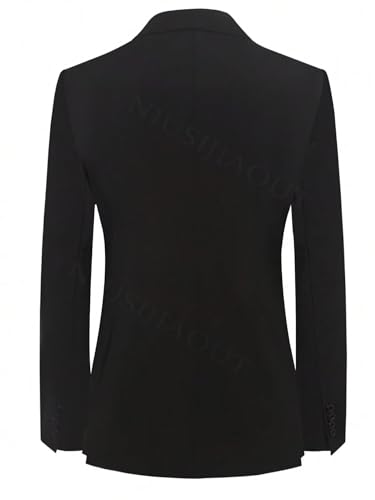 2 Piece Suit Men Stylish Men's Suits for Dinner Party Slim Fit Metal Buckle Tuxedo Suit Set Notch Lapel3