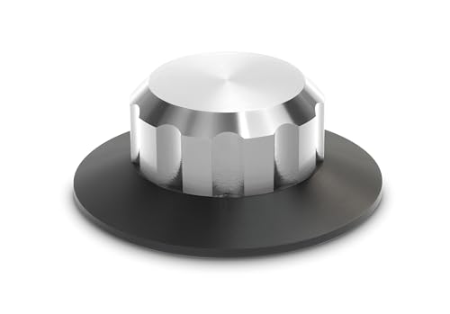 Dynavox Morsetto Per Dischi In Vinile In Alluminio Argento Vc150