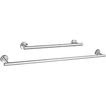 USHOWER 32 and 12 Towel Bar Combo Set, Brushed Nickel, 2 Piece