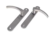 Distancia de perforación: 190 mm | Tamaño del panel: 235 mm x 38 mm | para grosores de puerta: 35 – 60 mm