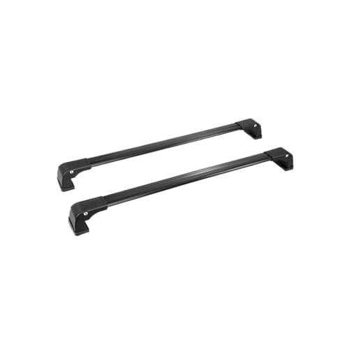 Barras Transversales para KIA para Soul 2014-2019 Portaequipajes Techo Barras Cruzadas SUV Equipaje Kayak Carga Portador Carcasa Dura Riel Techo 4 Llaves Carga 100 Libras Barras Techo Auto