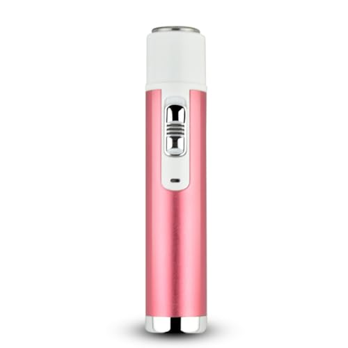 Recortador facial de aluminio elegante para cejas y nariz duradero