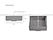 Joseph Joseph CupboardStore Under Shelf Drawer Kitchen Cabinet Storage Organizer, Space Saving, Gray/ White