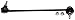 ACDelco 45G0445 Professional Front Passenger Side Suspension Stabilizer Bar Link Kit with Hardware