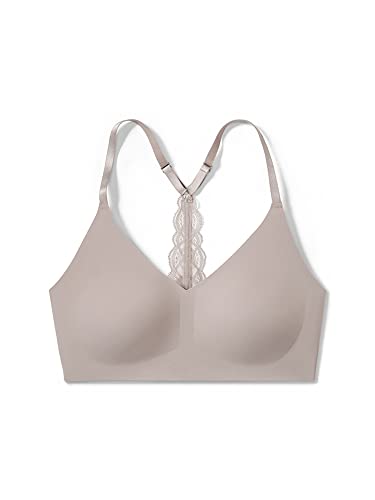 Image of True & Co Women's True Body Triangle Lace Racerback Bra