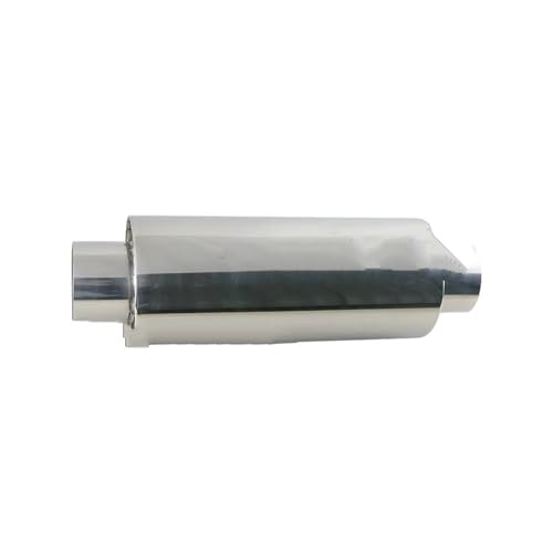Silencieux d'échappement universel 76mm en tube droit pour voiture